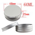 50ml china natural aluminium tin